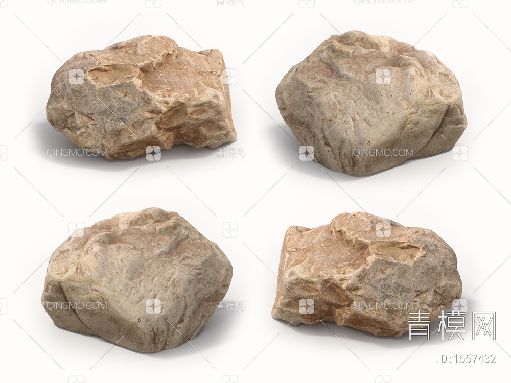 石头3D模型下载【ID:1557432】