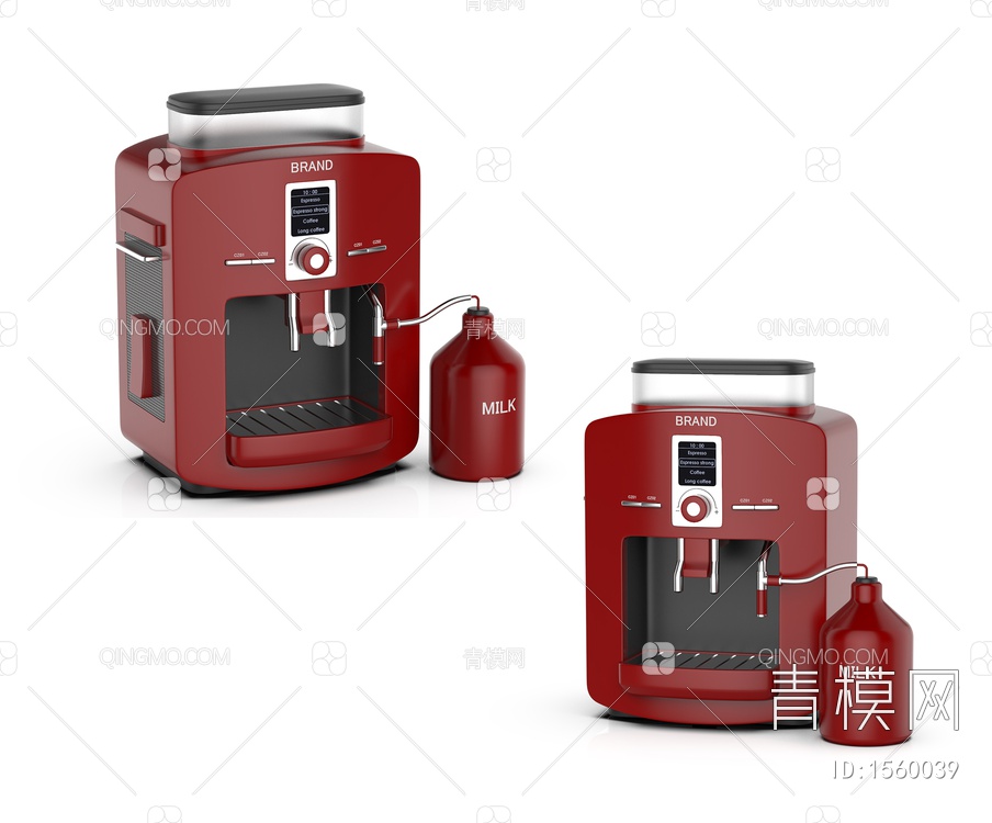 厨房家电 咖啡机3D模型下载【ID:1560039】