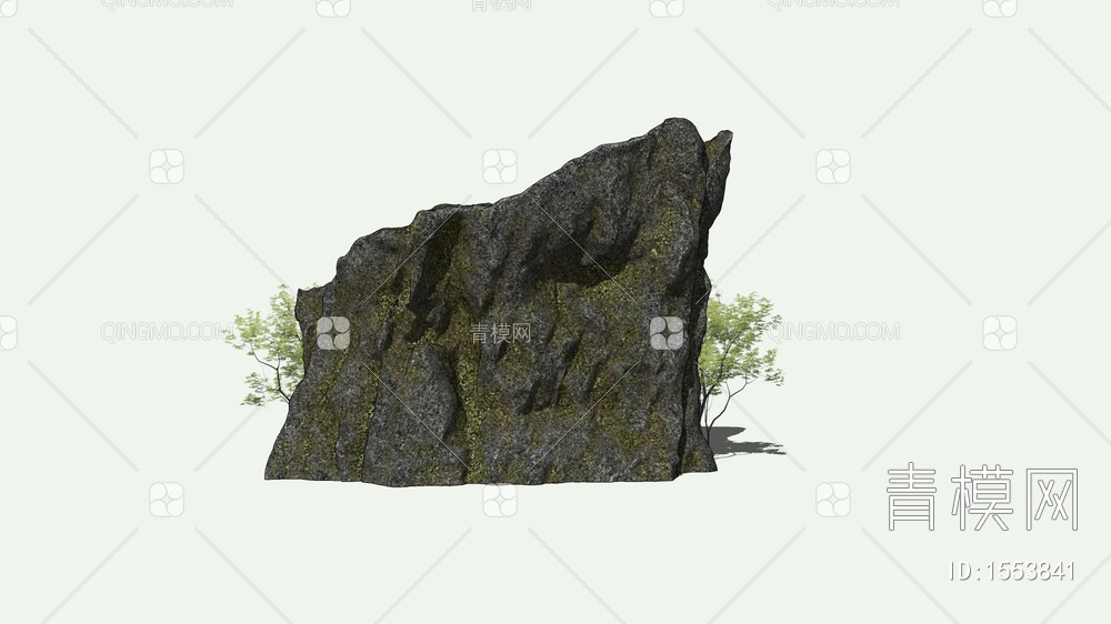 岩石石头SU模型下载【ID:1553841】