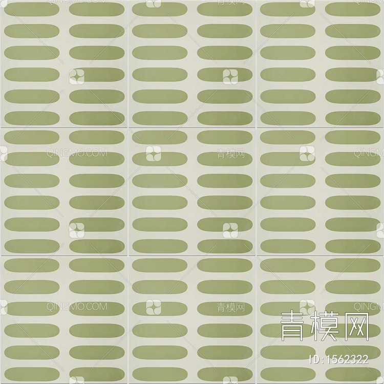 风绿色拼花瓷砖贴图贴图下载【ID:1562322】