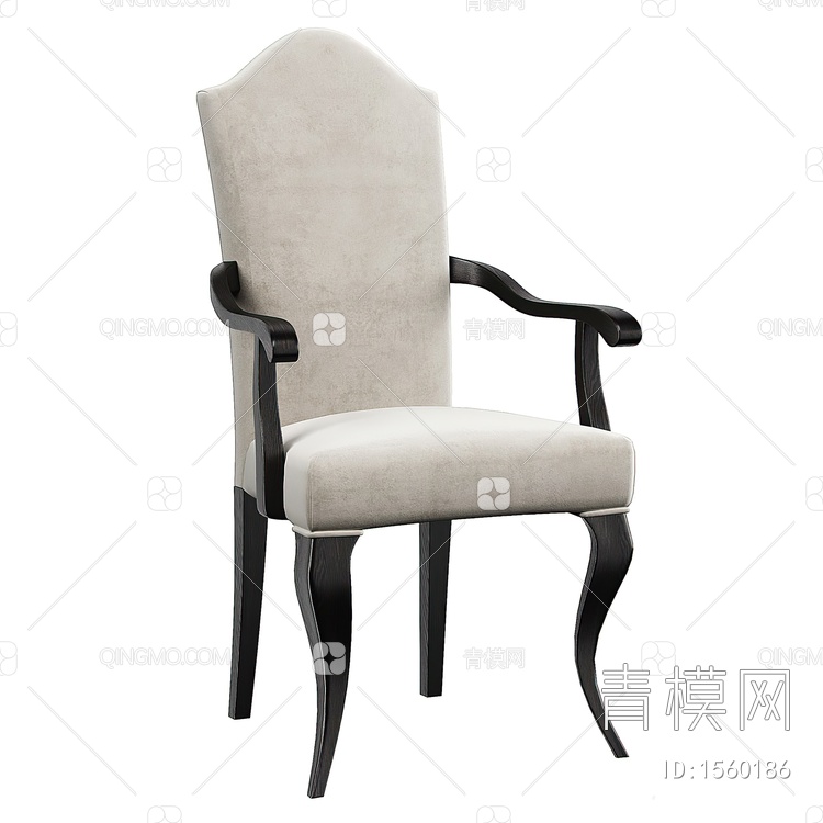 餐椅3D模型下载【ID:1560186】