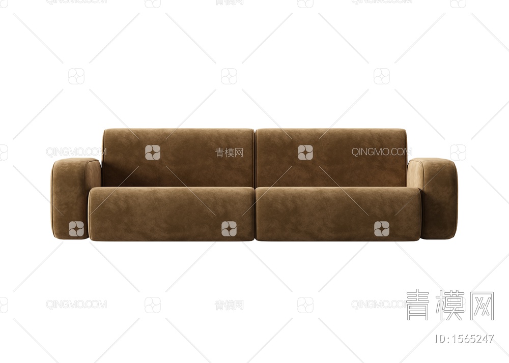 双人沙发3D模型下载【ID:1565247】