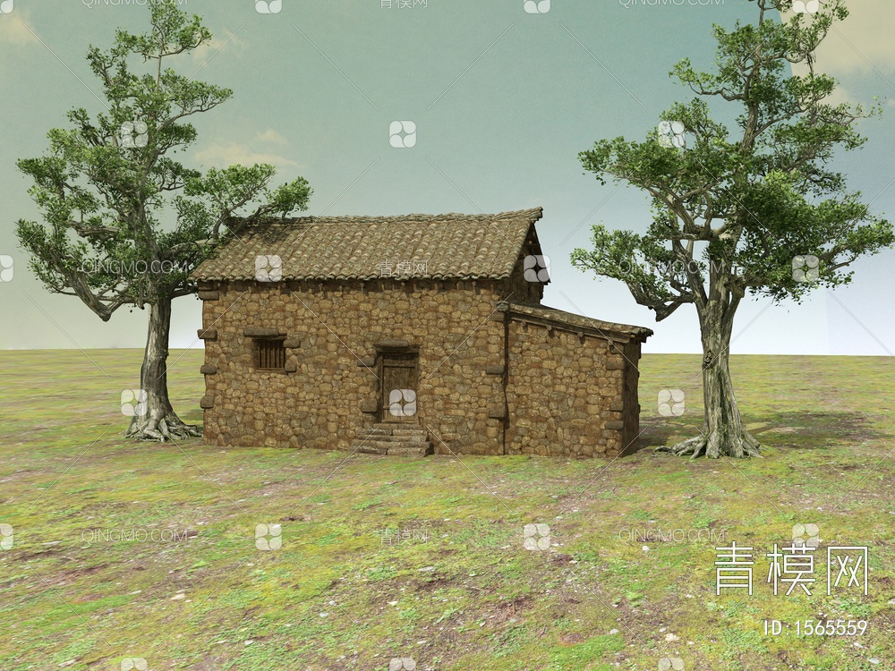 老房子3D模型下载【ID:1565559】