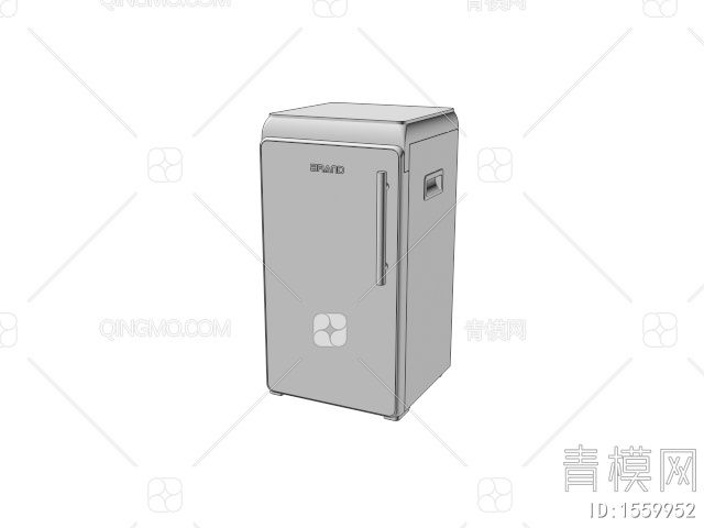 生活家电 小冰箱3D模型下载【ID:1559952】