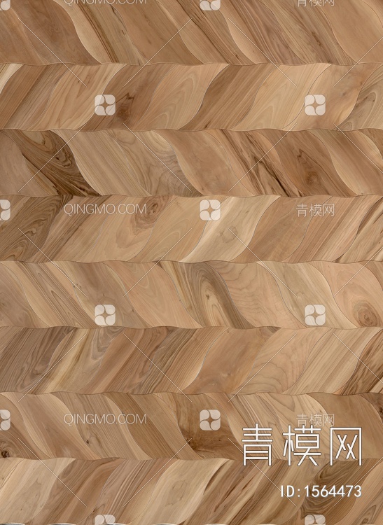 原木色水波纹拼木地板贴图贴图下载【ID:1564473】