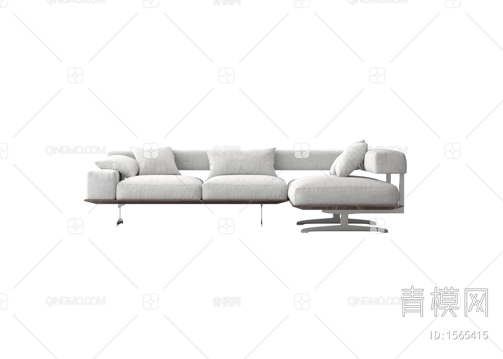 多人沙发3D模型下载【ID:1565415】