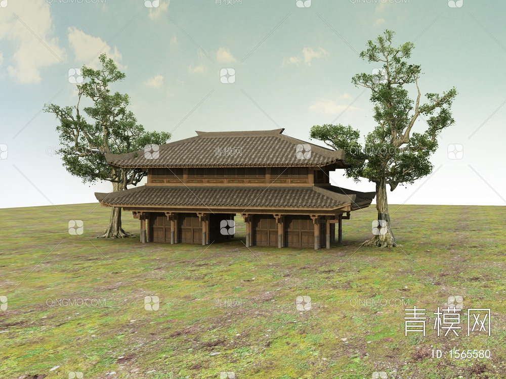 老房子3D模型下载【ID:1565580】