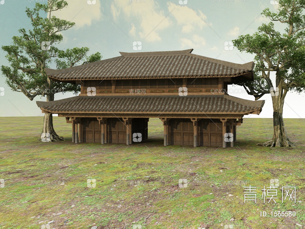 老房子3D模型下载【ID:1565580】