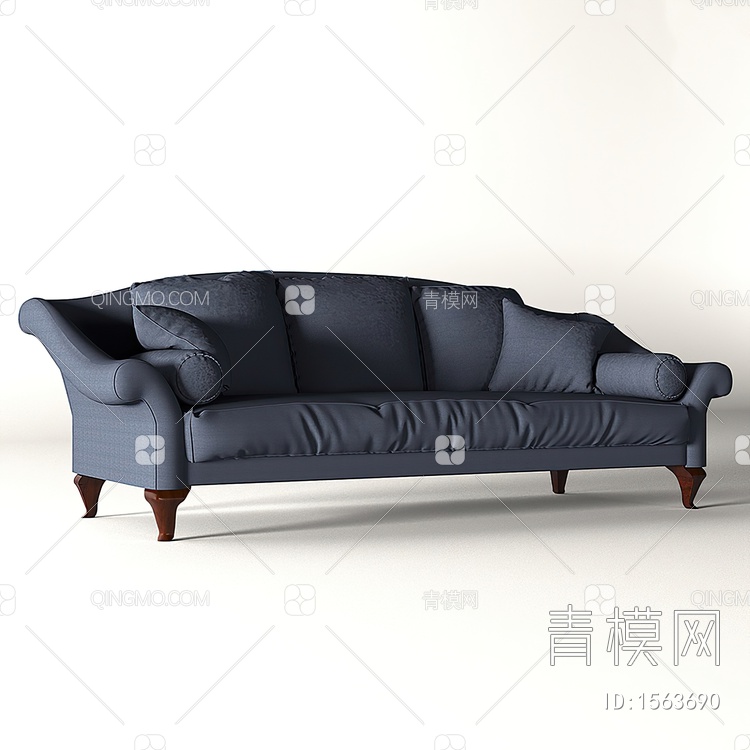 沙发3D模型下载【ID:1563690】