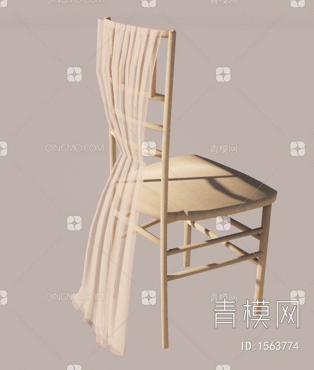 椅子SU模型下载【ID:1563774】