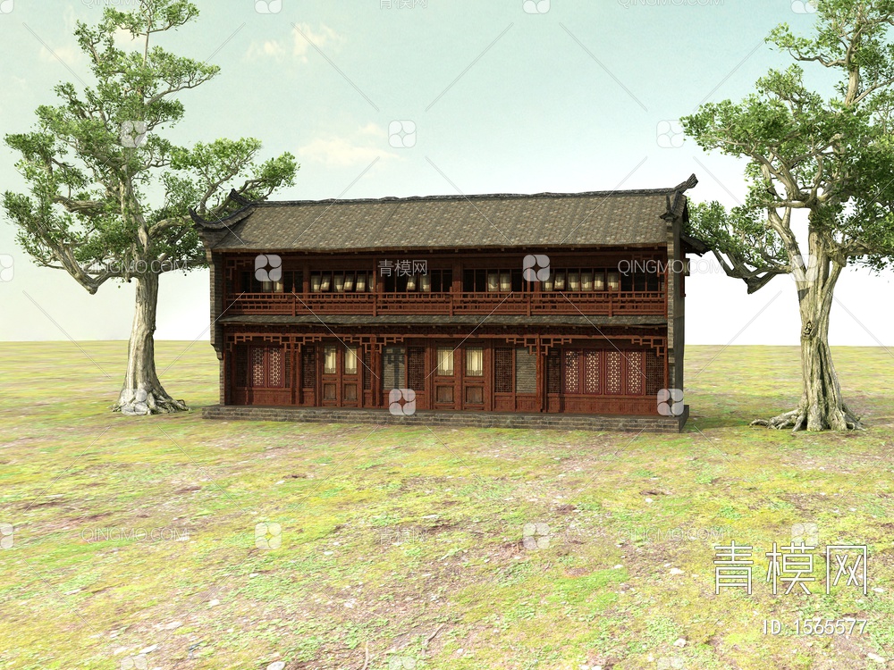 老房子3D模型下载【ID:1565577】