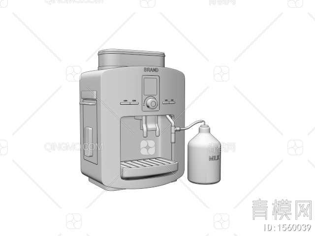 厨房家电 咖啡机3D模型下载【ID:1560039】