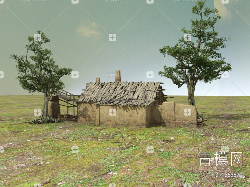 房子3D模型下载【ID:1565670】