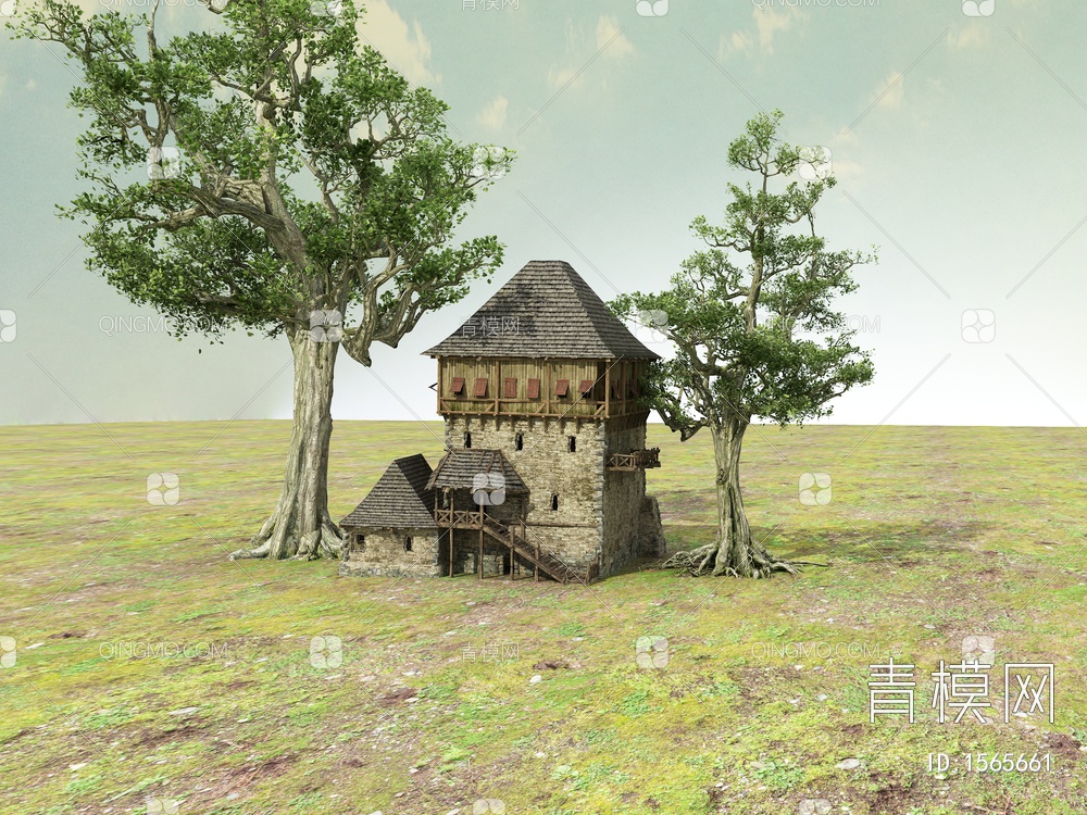 房子3D模型下载【ID:1565661】