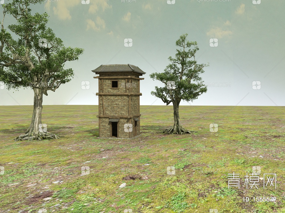 房子3D模型下载【ID:1565679】