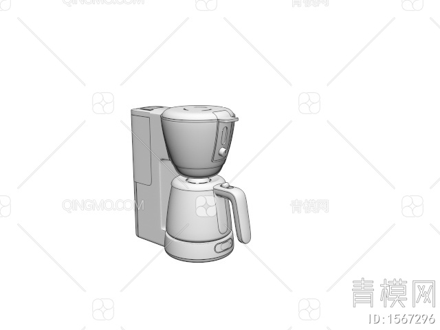厨房家电 咖啡机3D模型下载【ID:1567296】
