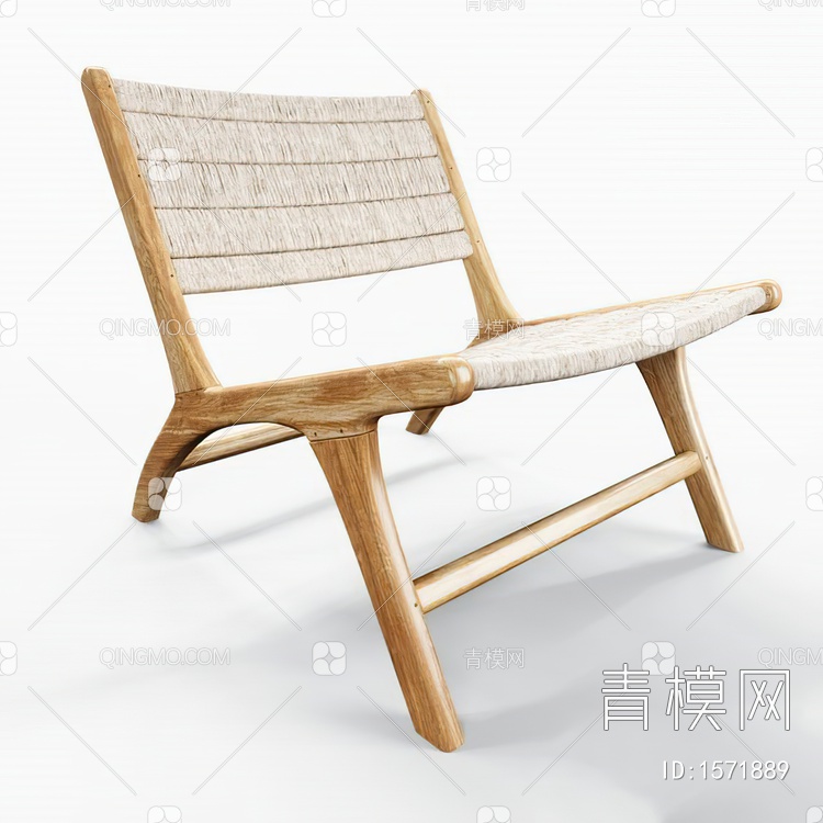 休闲椅3D模型下载【ID:1571889】