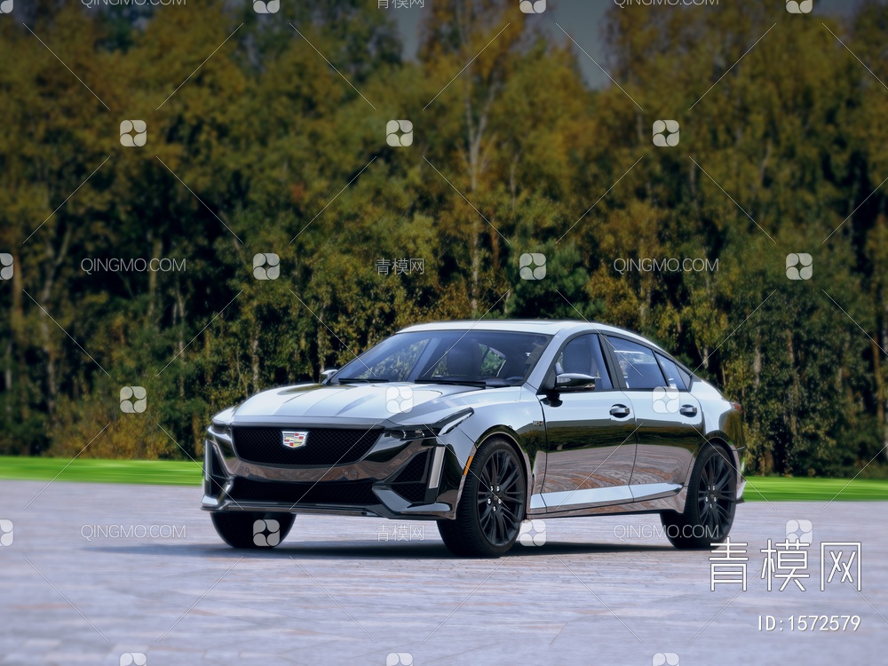 凯迪拉克汽车3D模型下载【ID:1572579】