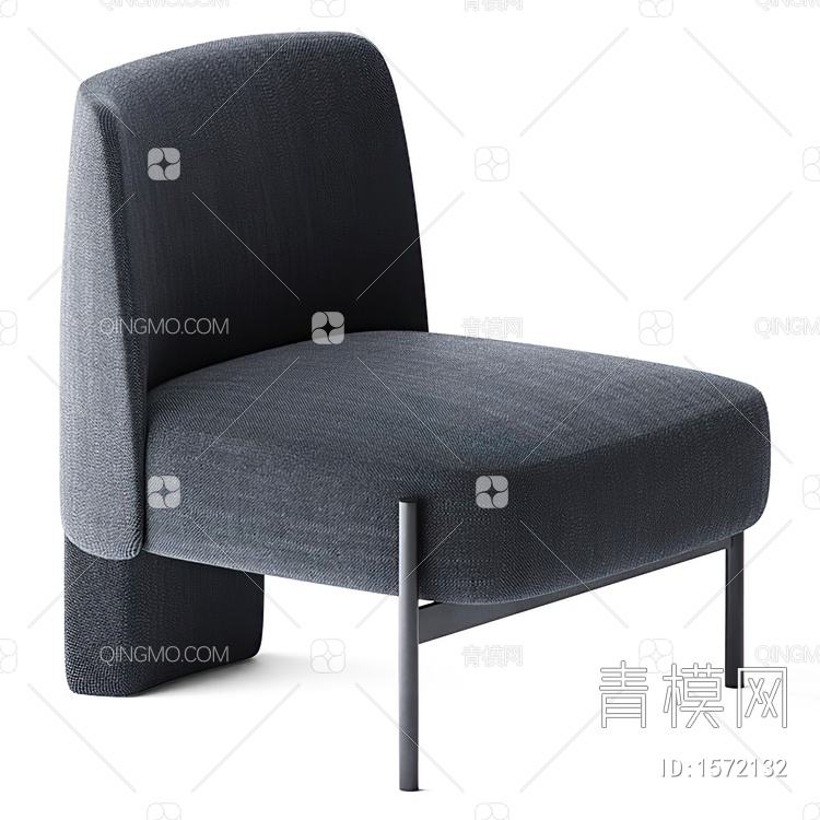 沙发椅3D模型下载【ID:1572132】