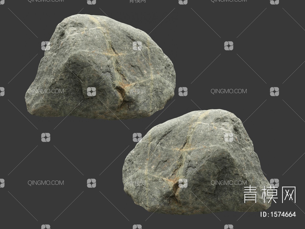 石头3D模型下载【ID:1574664】