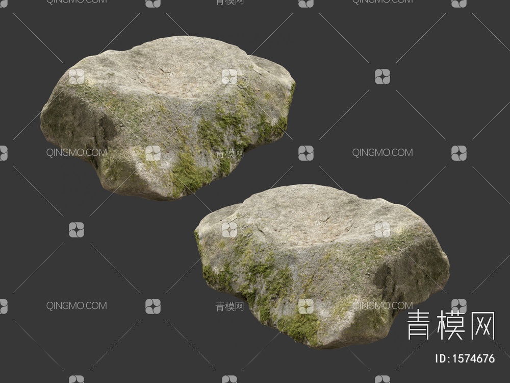 石头3D模型下载【ID:1574676】