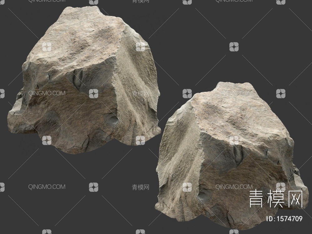 石头3D模型下载【ID:1574709】