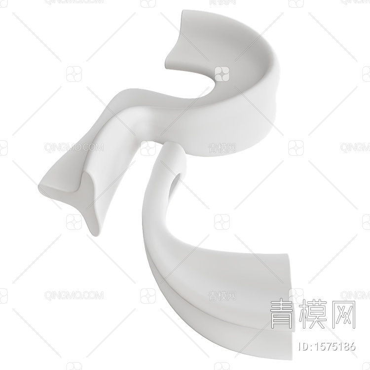 陶瓷R型陶瓷凳3D模型下载【ID:1575186】