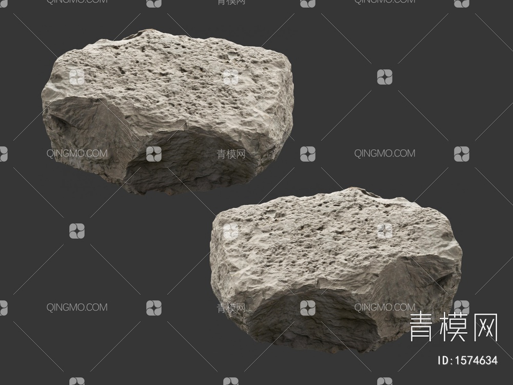 石头3D模型下载【ID:1574634】