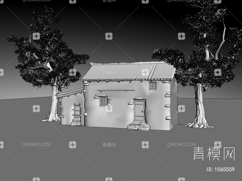 老房子3D模型下载【ID:1565559】