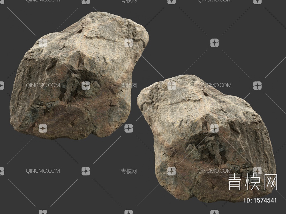 石头3D模型下载【ID:1574541】