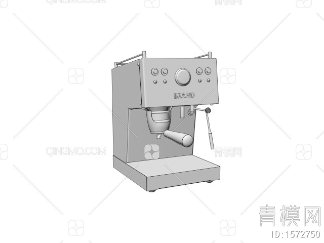 生活家电 咖啡机3D模型下载【ID:1572750】