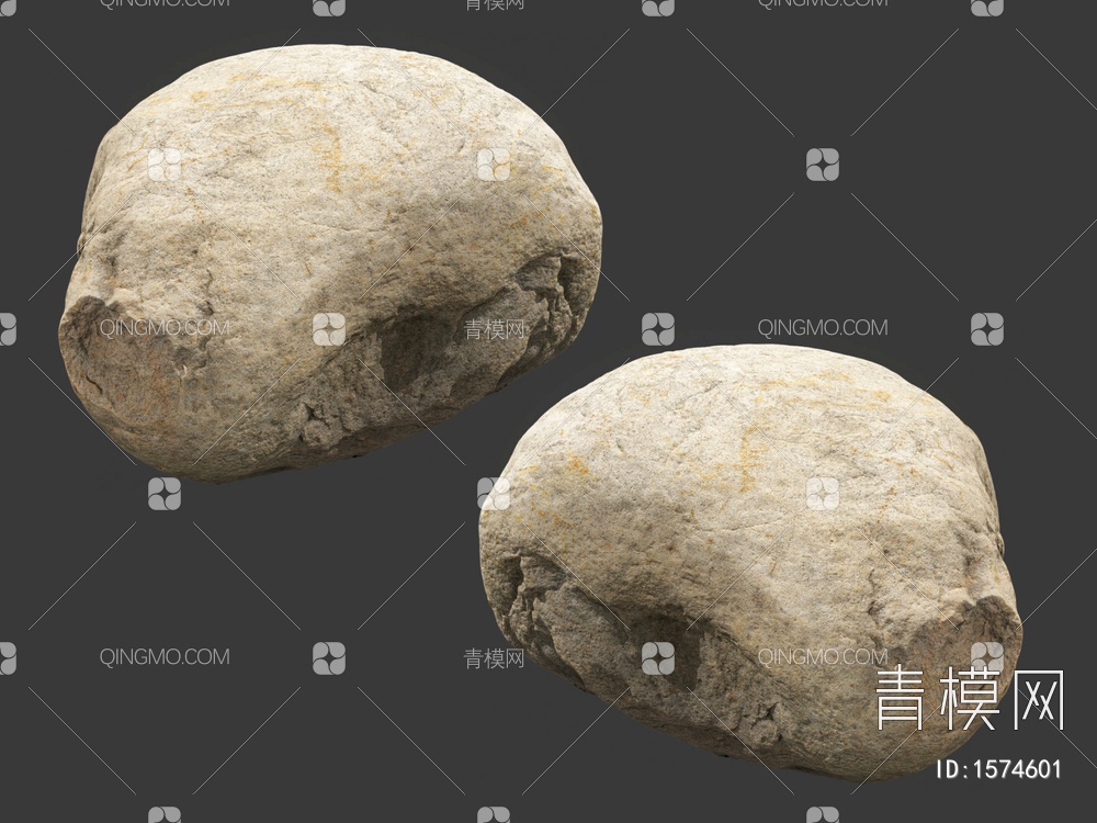 石头3D模型下载【ID:1574601】