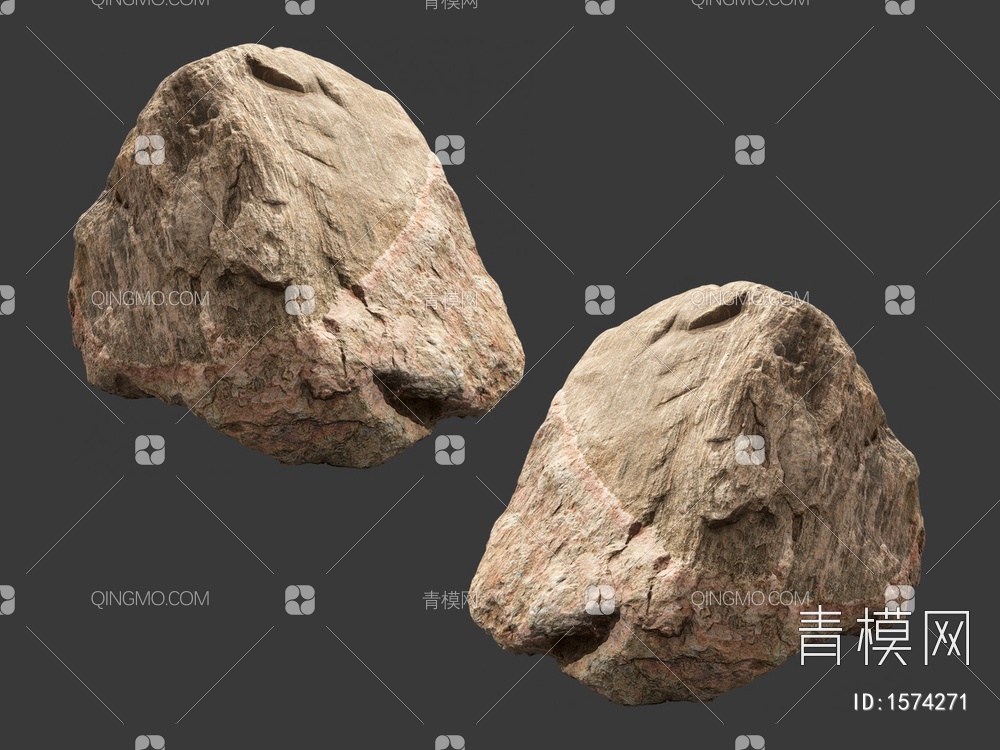 石头3D模型下载【ID:1574271】