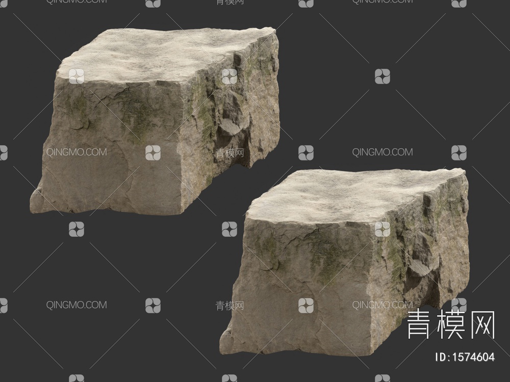 石头3D模型下载【ID:1574604】