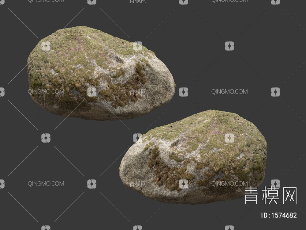 石头3D模型下载【ID:1574682】
