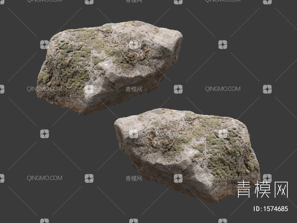 石头3D模型下载【ID:1574685】