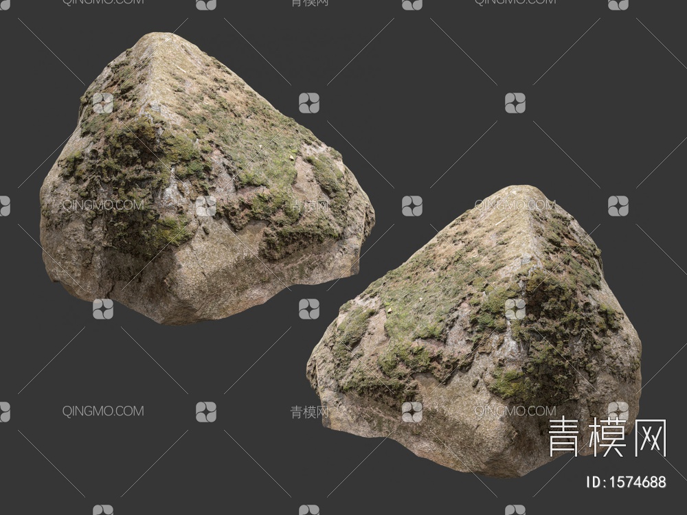 石头3D模型下载【ID:1574688】