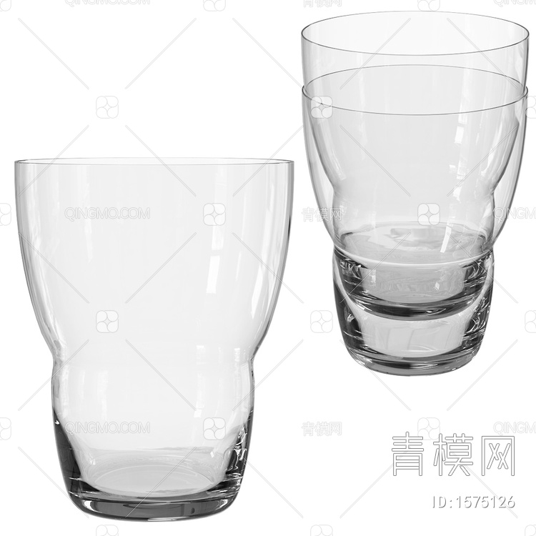 Glass 5玻璃杯3D模型下载【ID:1575126】