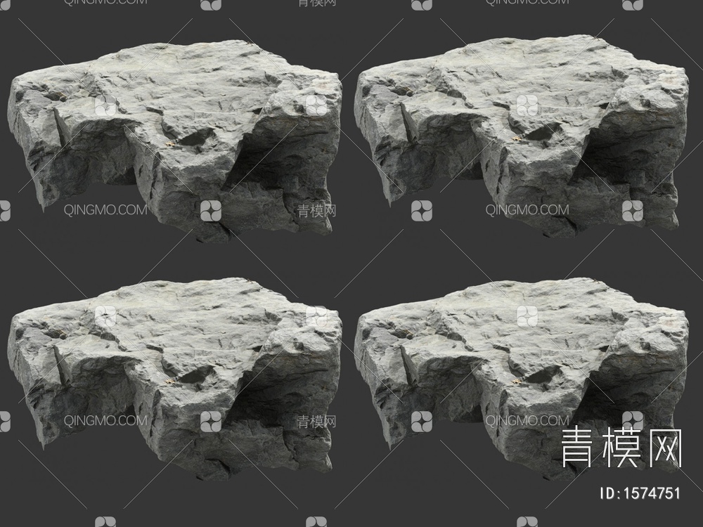 石头3D模型下载【ID:1574751】