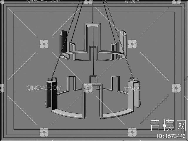 吊灯3D模型下载【ID:1573443】