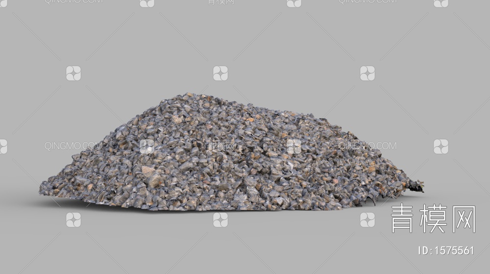 石头 石头堆 小石子3D模型下载【ID:1575561】