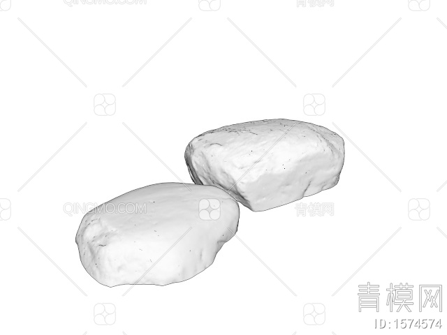 石头3D模型下载【ID:1574574】