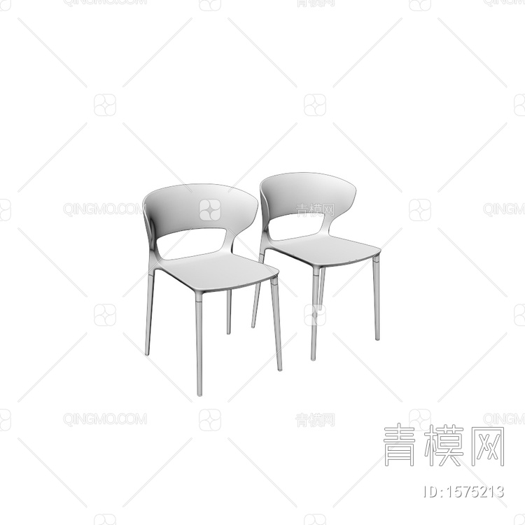 Koki单椅3D模型下载【ID:1575213】