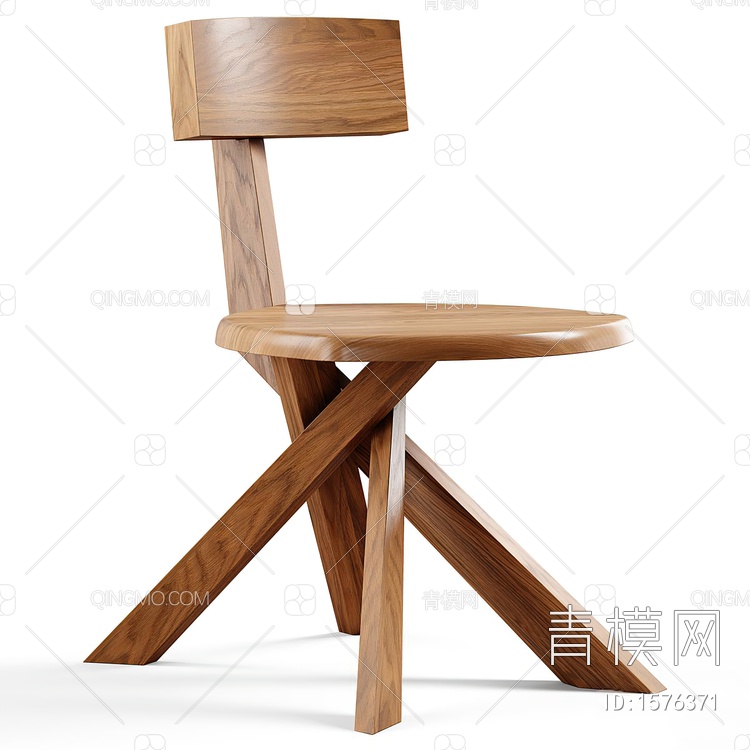 休闲椅3D模型下载【ID:1576371】