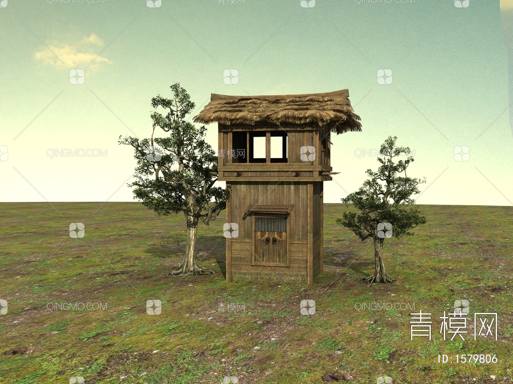 老房子3D模型下载【ID:1579806】