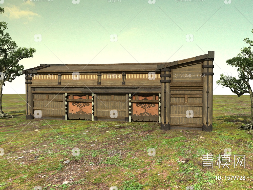 老房子3D模型下载【ID:1579728】