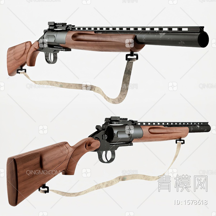 步枪3D模型下载【ID:1578618】