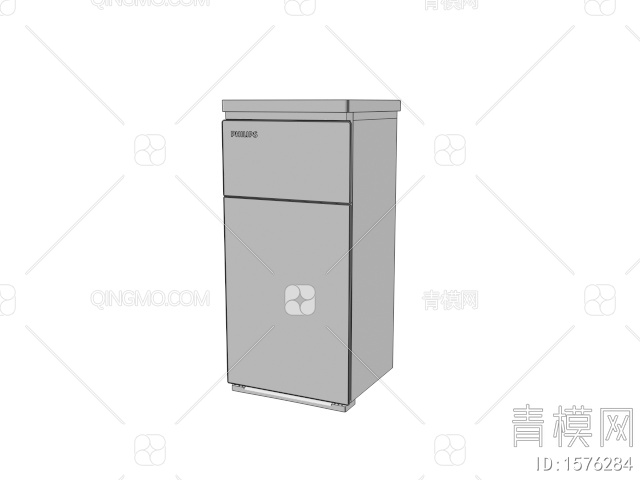 生活家电 小冰箱3D模型下载【ID:1576284】