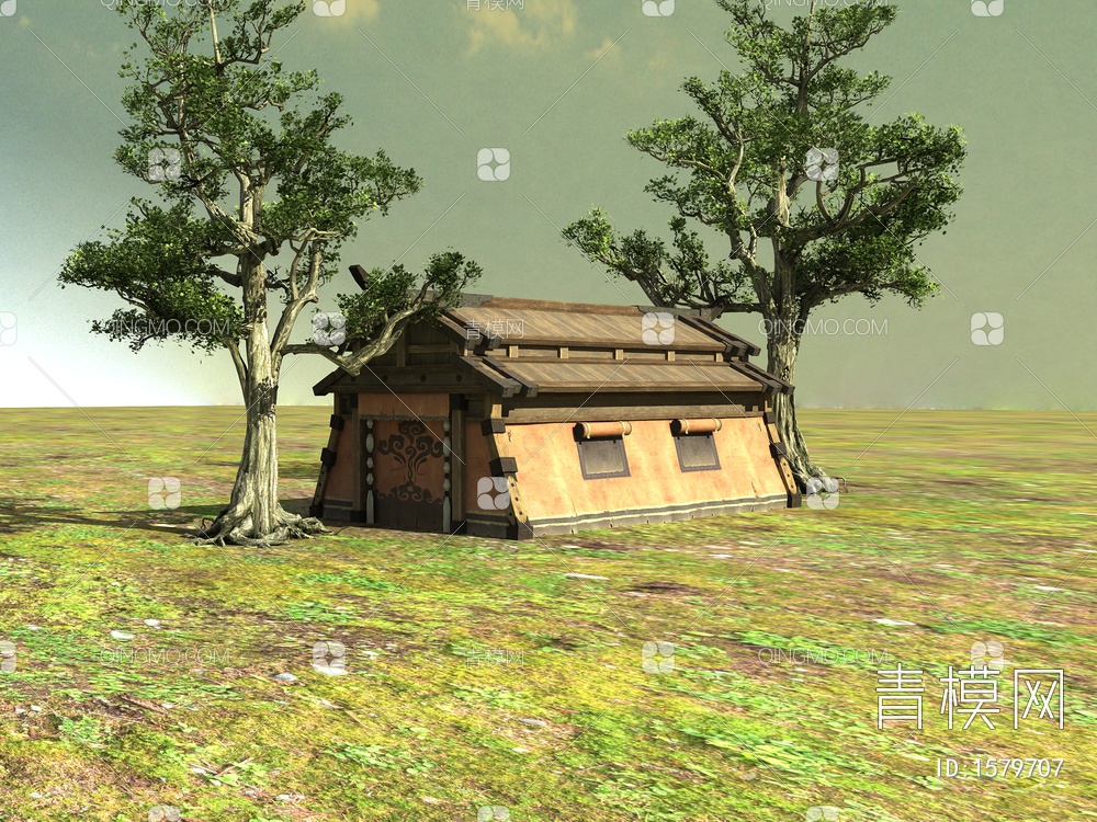 老房子3D模型下载【ID:1579707】