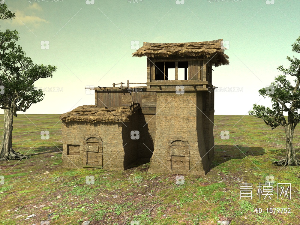 老房子3D模型下载【ID:1579752】